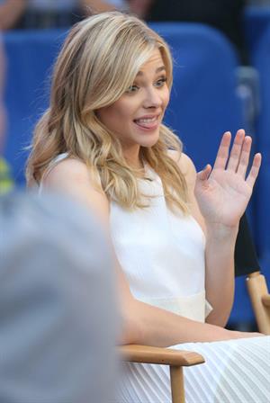 Chloe Moretz on Good Morning America August 18, 2014