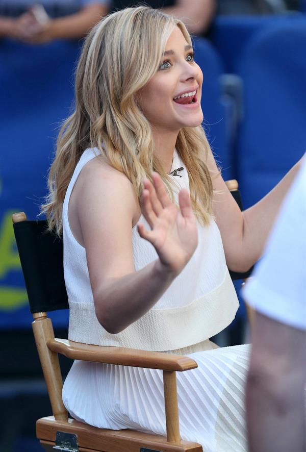 Chloe Moretz on Good Morning America August 18, 2014