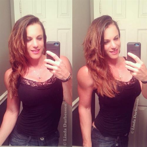 Linda Durbesson taking a selfie