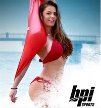 Linda Durbesson in a bikini