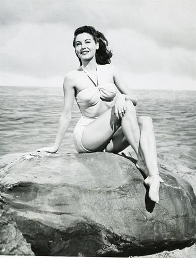 Ava Gardner in a bikini
