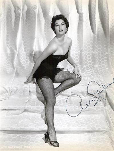 Ava Gardner in lingerie