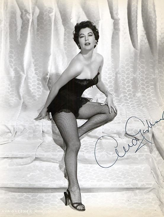 Ava Gardner in lingerie