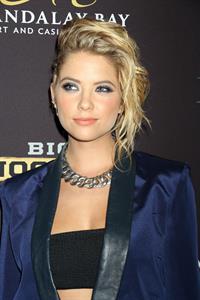Ashley Benson Big Knockout Boxing inaugural event in Las Vegas August 16, 2014