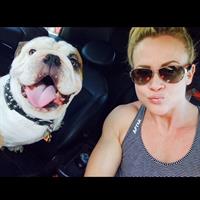 Amanda Michelle Folstad Ptak taking a selfie