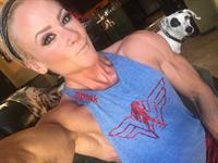 Amanda Michelle Folstad Ptak taking a selfie