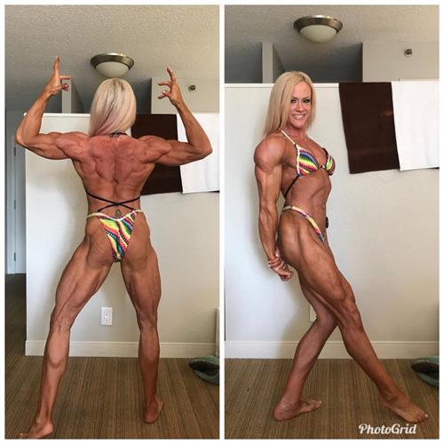 Amanda Michelle Folstad Ptak in a bikini