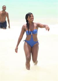 Alexandra Burke - Mexican Riviera 11/7/2012 