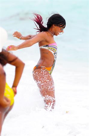 Alexandra Burke at Miami Beach on June 25, 2012