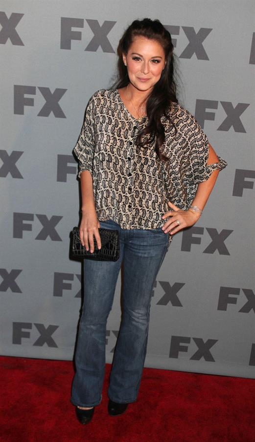 Alexa Vega FX ad sales upfront at Lucky Strike in New York City on March 29, 2012