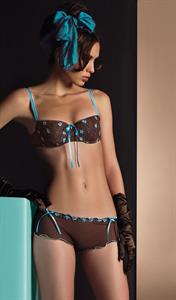 Reka Ebergenyi in lingerie