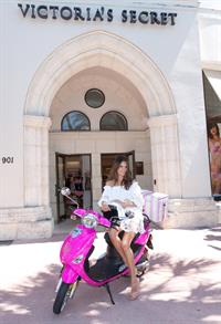 Alessandra Ambrosio Victoria's Secret Bombshell Tour in Miami 2/6/2011