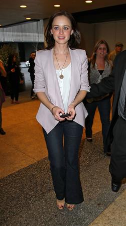 Alexis Bledel MTV Seven studios in New York City 11/4/2011 