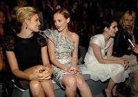 Alexis Bledel Monique Lhuillier Spring 2011 fashion show on September 13, 2010