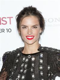 Alessandra Ambrosio world premiere of The Yourist at the Ziegfeld Theatre on December 6, 2010 