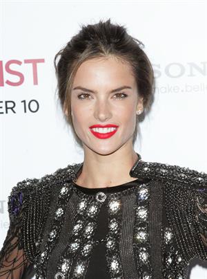 Alessandra Ambrosio world premiere of The Yourist at the Ziegfeld Theatre on December 6, 2010 