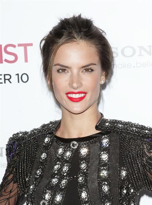 Alessandra Ambrosio world premiere of The Yourist at the Ziegfeld Theatre on December 6, 2010 