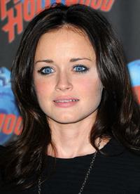 Alexis Bledel to promote Post Grad with a memorabilia donation at Planet Hollywood in New York City
