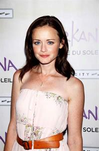 Alexis Bledel Cirque du Soleil Zarkana opening night at Radio City Music Hall in New York on June 29, 2011 