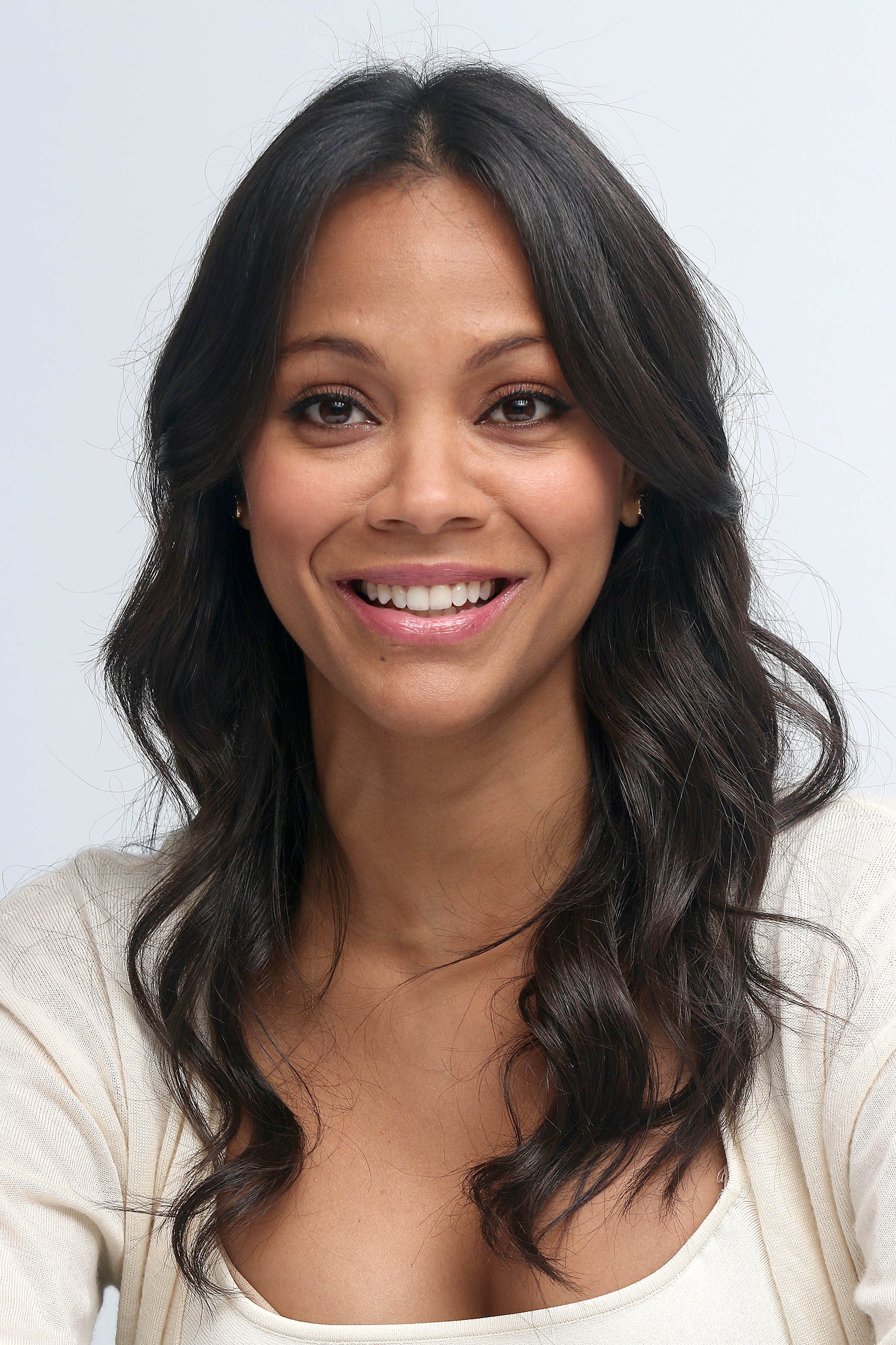 Zoe Saldana Guardians of the Galaxy press conference in Burbank on July 25, 2014