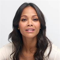Zoe Saldana Guardians of the Galaxy press conference in Burbank on July 25, 2014