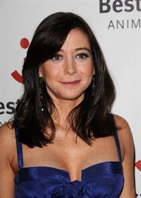 Alyson Hannigan 15th annual lint roller party 