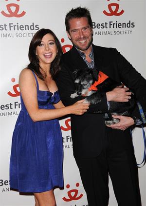 Alyson Hannigan 15th annual lint roller party 