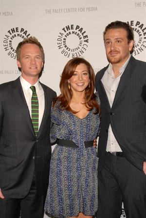 Alyson Hannigan at the How I Met Your Mother's 100th episode celebration on January 7, 2009