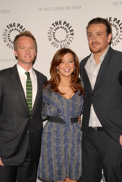Alyson Hannigan at the How I Met Your Mother's 100th episode celebration on January 7, 2009