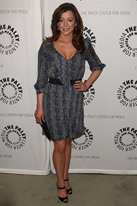 Alyson Hannigan at the How I Met Your Mother's 100th episode celebration on January 7, 2009