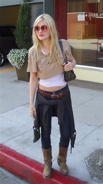 Amanda Michalka in Beverly Hills on February 2, 2012