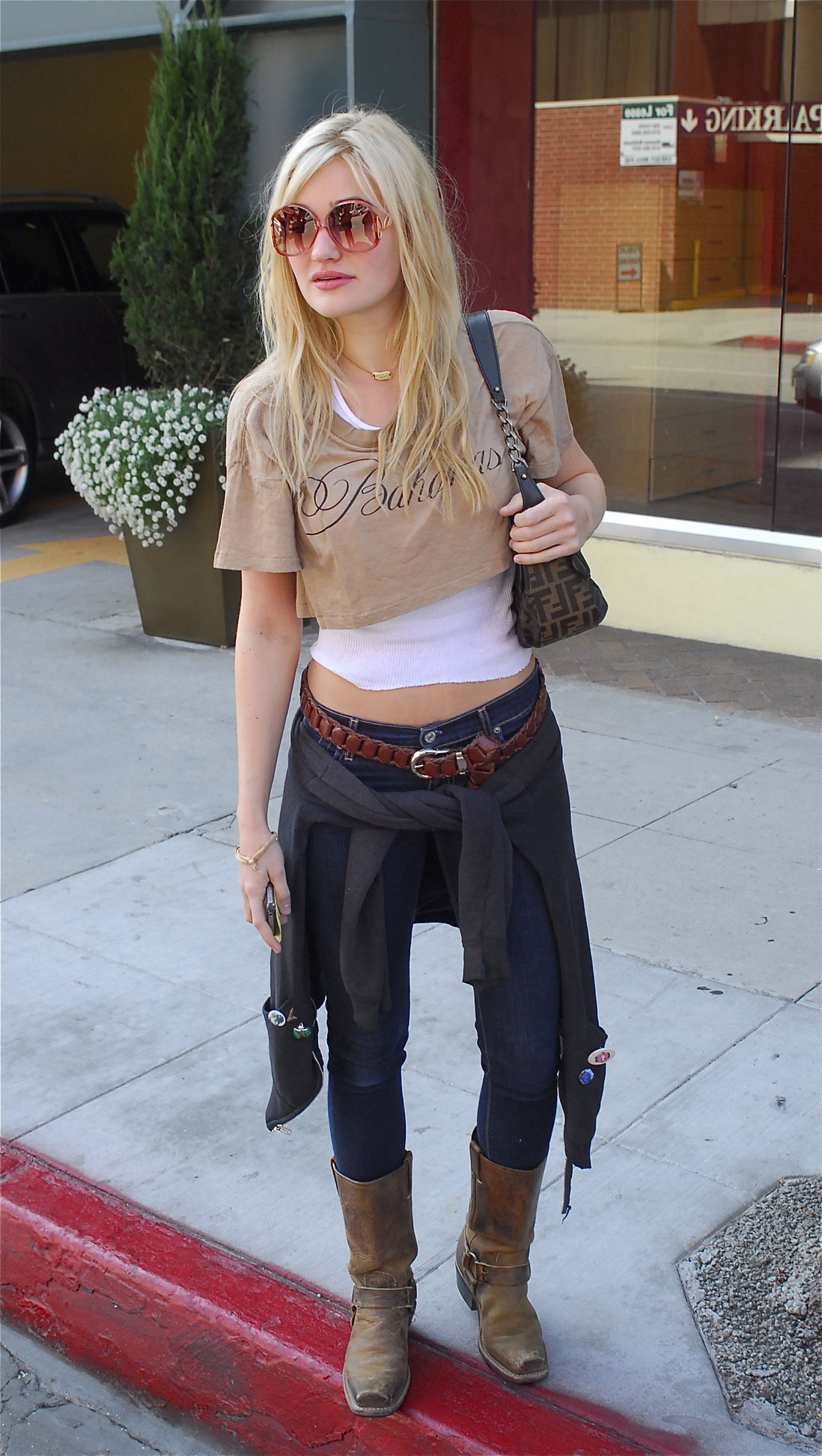 Amanda Michalka in Beverly Hills on February 2, 2012