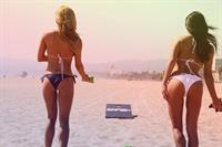 Brittney Palmer in a bikini - ass