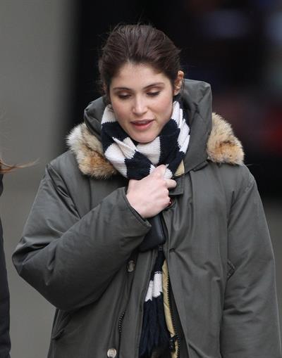 Gemma Arterton - Arrives at the ITV Studios in Waterloo, London (06.02.2013) 
