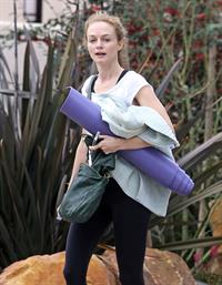 Heather Graham leaves yoga class in Santa Monica 2/8/13 