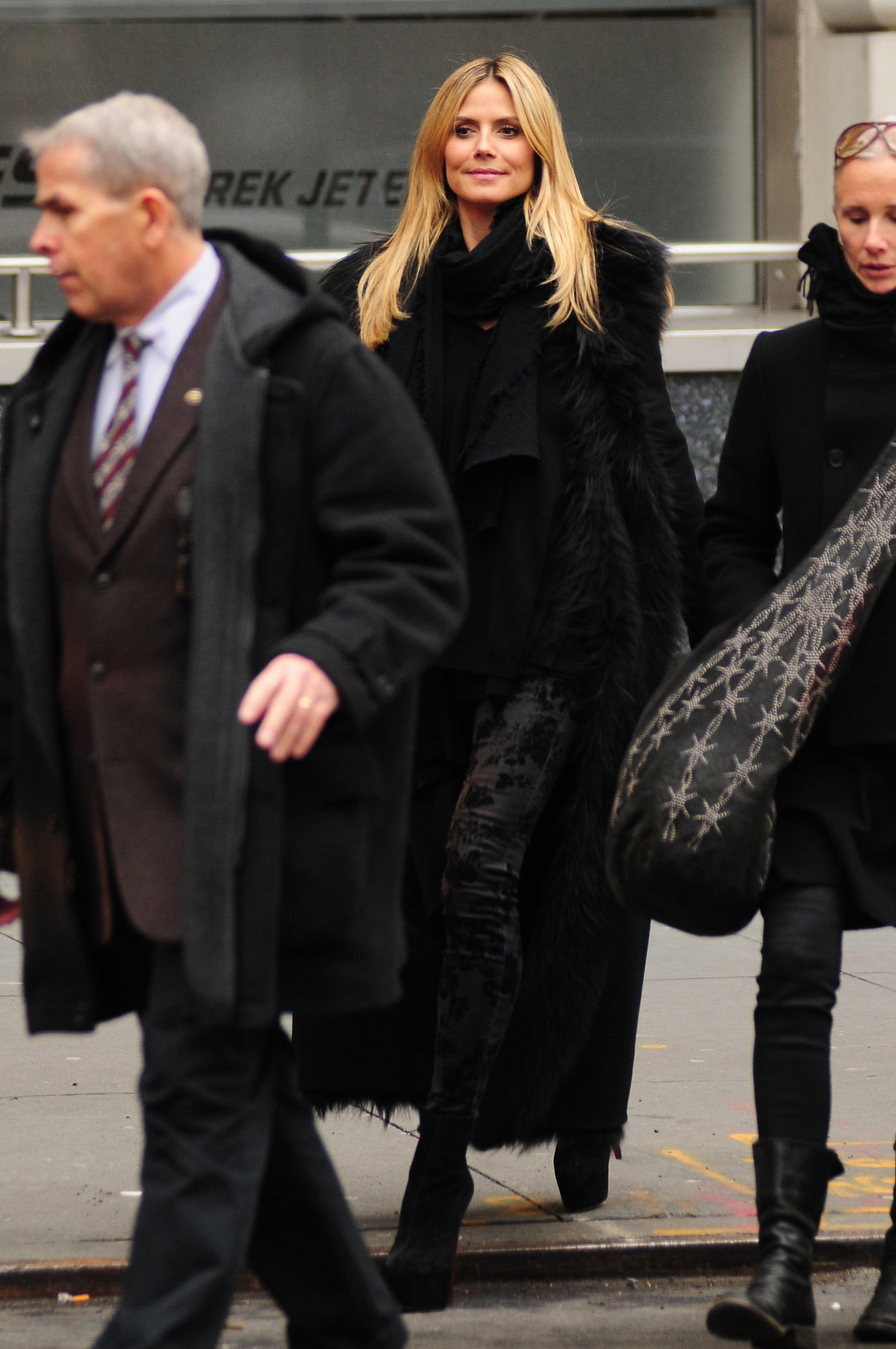 Heidi Klum at the filming of 'Germany's Net Top Model' in New York City 06.02.13