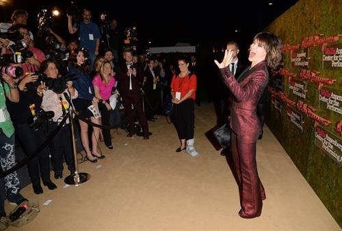 Evangeline Lilly Wallis Annenberg Performing Arts Gala in Beverly Hills, October 17, 2013 