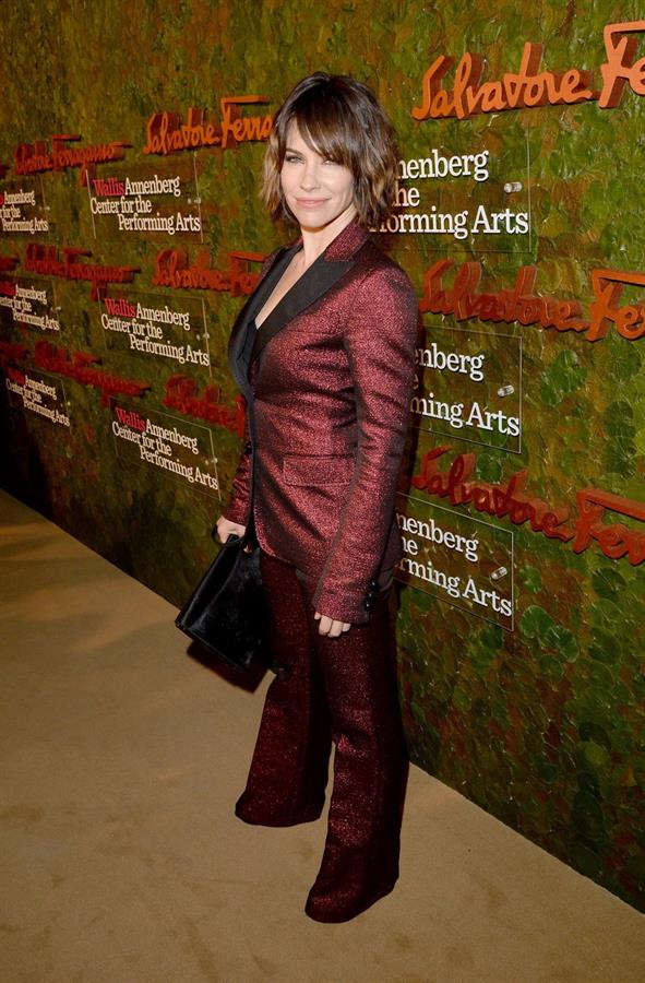Evangeline Lilly Wallis Annenberg Performing Arts Gala in Beverly Hills, October 17, 2013 
