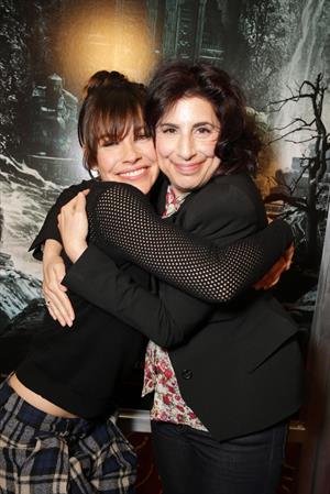 Evangeline Lilly 'The Hobbit: The Desolation of Smaug' Worlwide Fan Event in Los Angeles on Nov. 4, 2013 