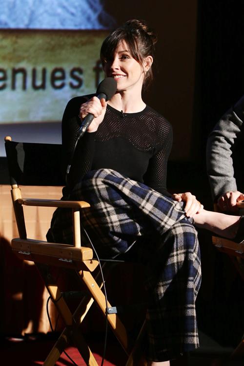 Evangeline Lilly 'The Hobbit: The Desolation of Smaug' Worlwide Fan Event in Los Angeles on Nov. 4, 2013 