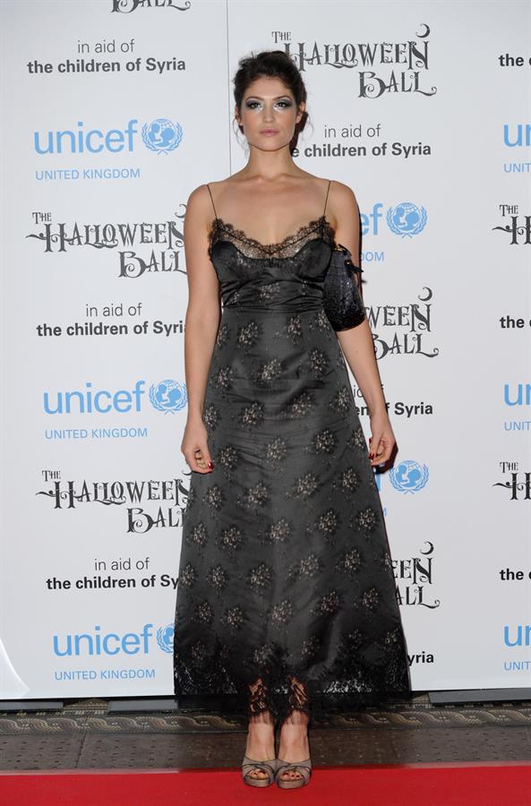 Gemma Arterton – UNICEF Halloween Ball 10/31/13  