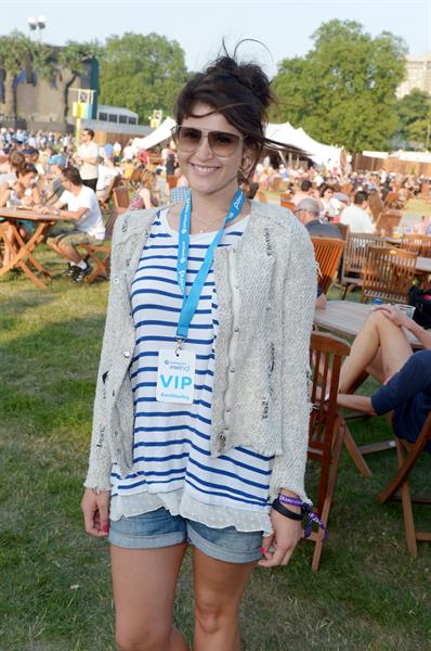 Gemma Arterton Barclaycard British Summer Time Concert - Day 2 - London, July 6, 2013 