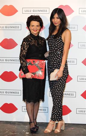 Gemma Chan Lulu Guinness: Paint Project Party in London, July 11, 2013 