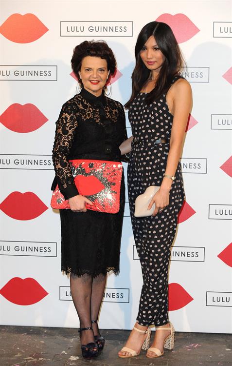 Gemma Chan Lulu Guinness: Paint Project Party in London, July 11, 2013 