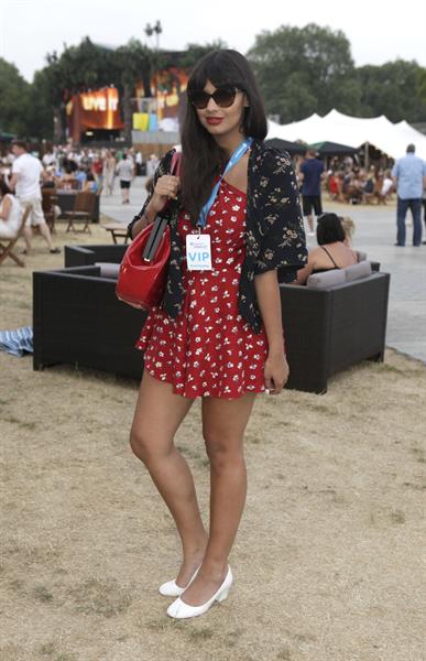 Jameela Jamil Barclaycard British Summer Time Concert in London, Jul. 14, 2013 