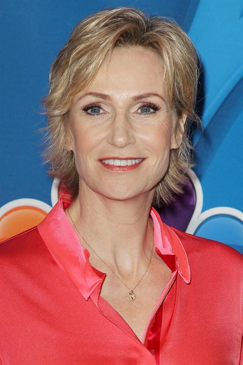 Jane Lynch NBC Upfront Presentation Red Carpet Event (May 13, 2013) 