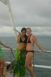 Anonymous in a bikini