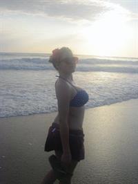 Anonymous in a bikini