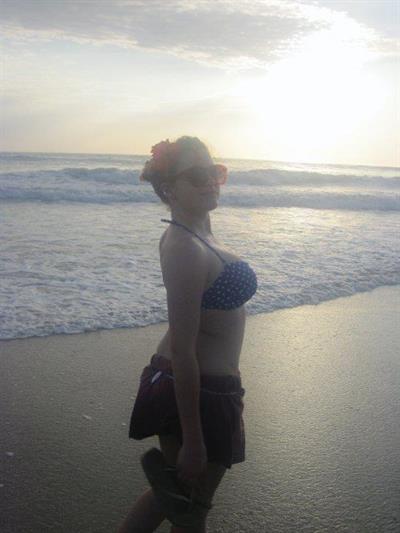 Anonymous in a bikini