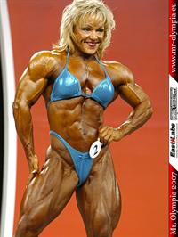 Lisa Aukland in a bikini